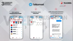 bagaimana menggunakan facebook asisten virtual telkomsel