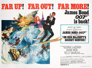 James Bond George Lazenby - On Her Majesty’s Secret Service
