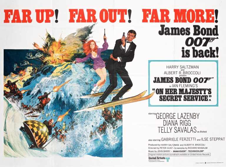 James Bond George Lazenby - On Her Majesty’s Secret Service