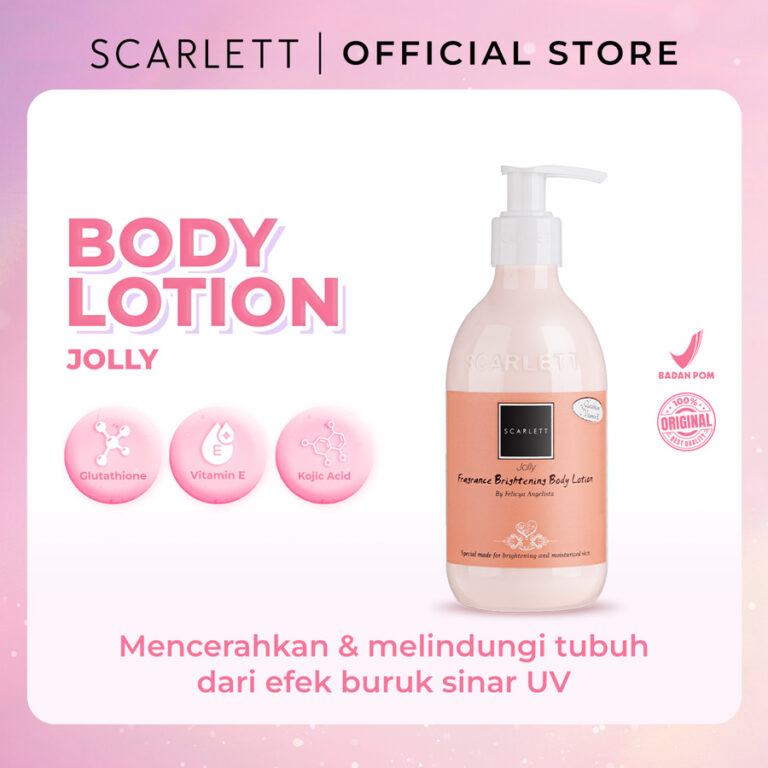 Scarlett Jolly Body Cream Rahasia Kulit Bersinar
