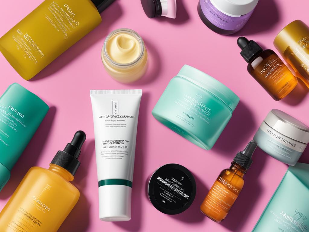 berbagai jenis produk skincare