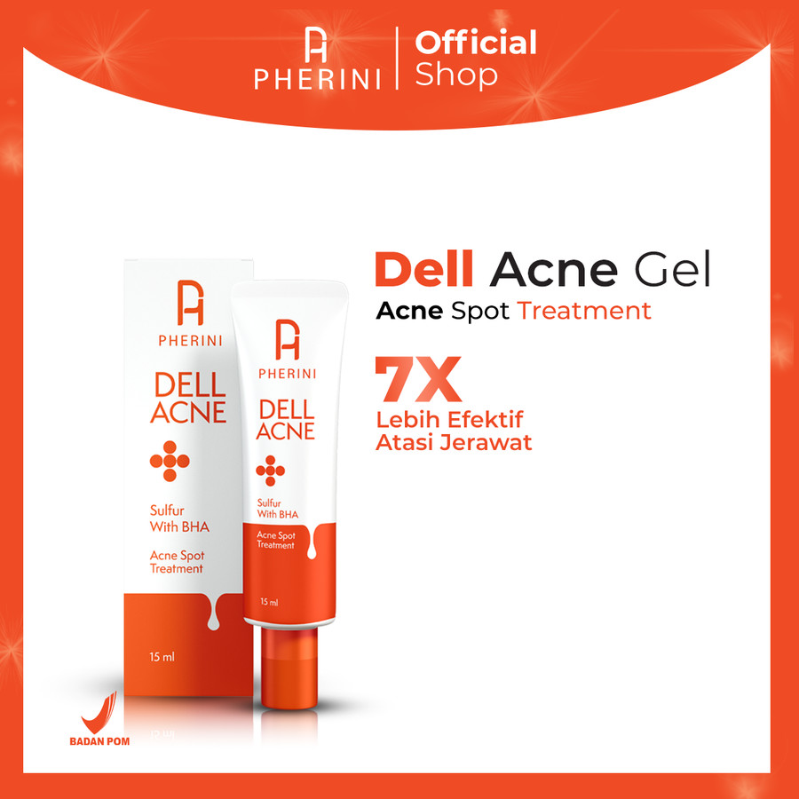 pherini dell acne gel penghilang jerawat