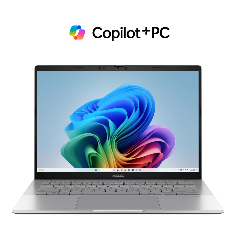 fitur utama laptop ai asus-s14 copilot plus
