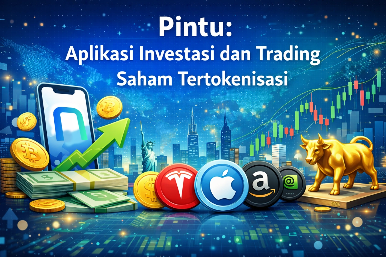 Pintu Aplikasi Investasi Trading Saham Tertokenisasi